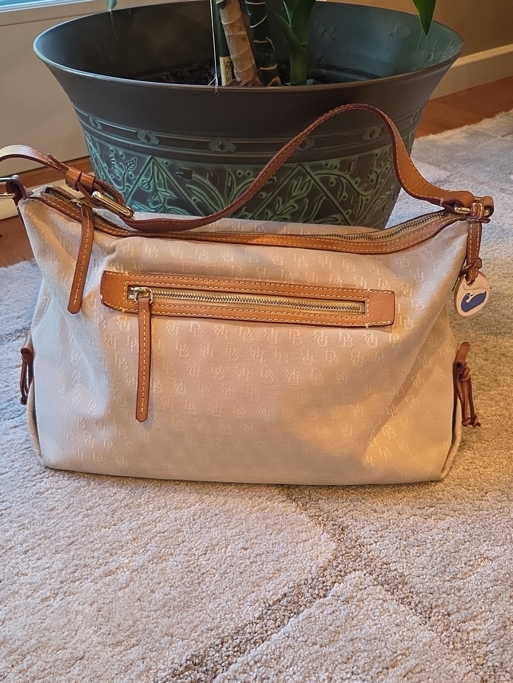 Dooney & Bourke Signature Hobo Bag